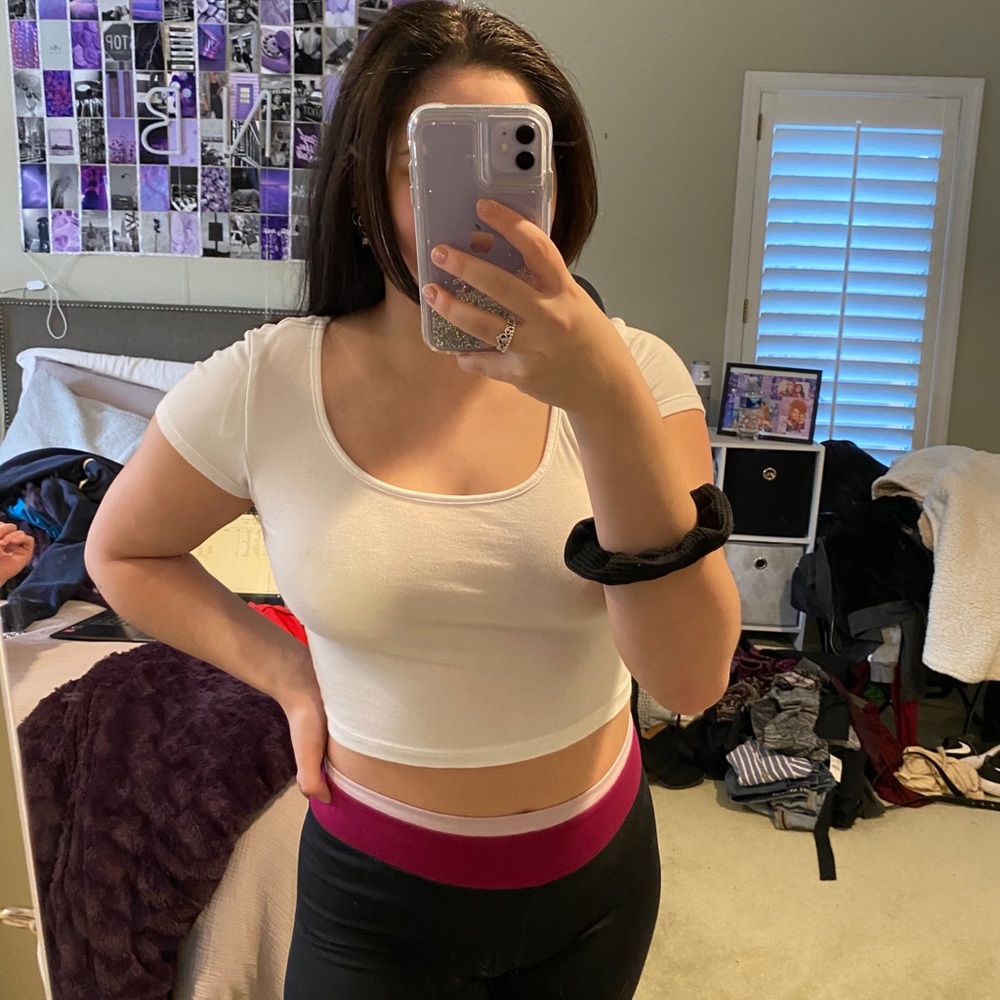 Ambiance Apparel White Tank Top